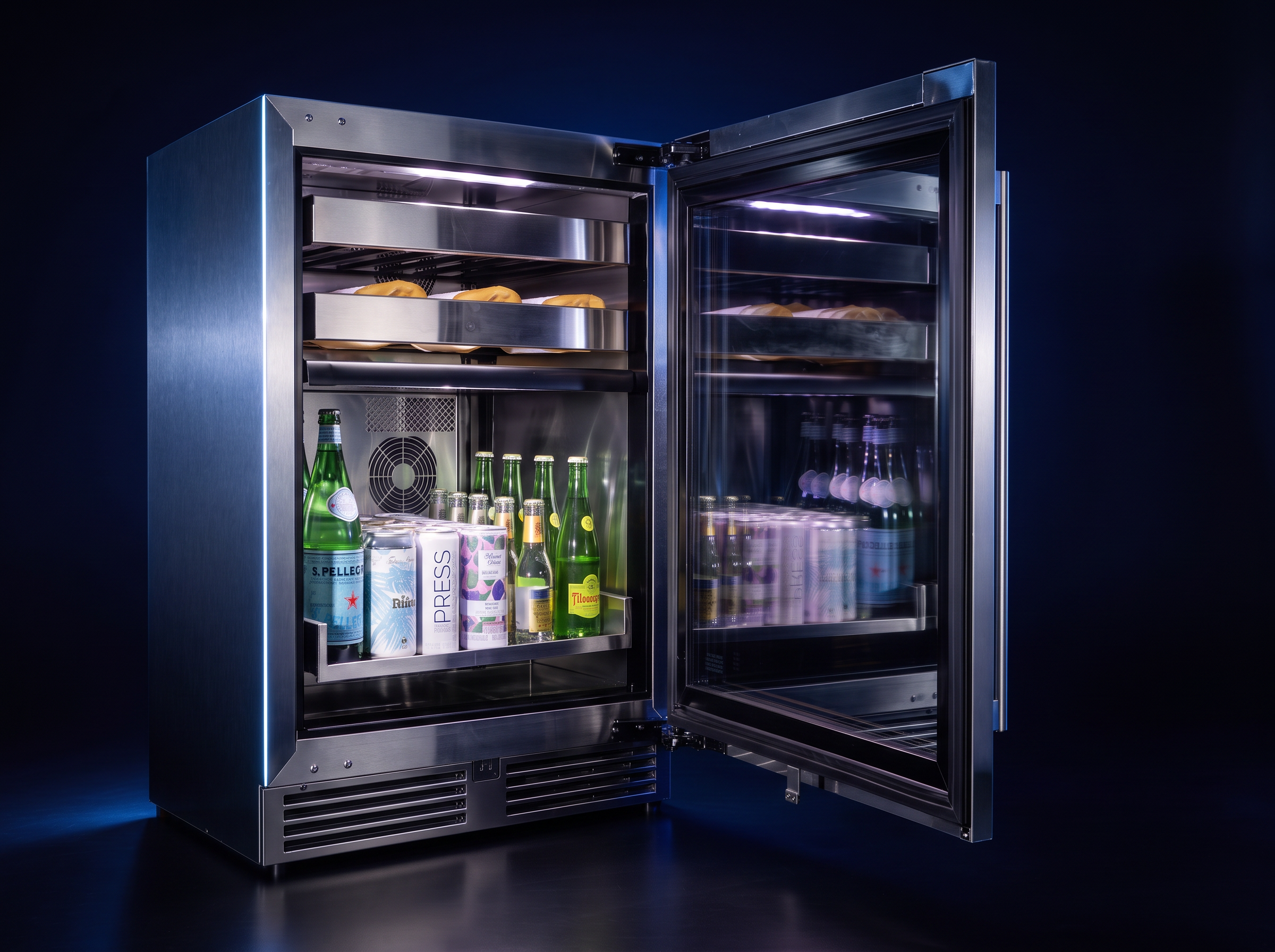 This Built In Fridge Transforms Your Home Bar